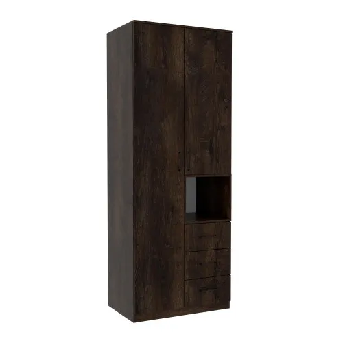 Шкаф для одежды Tetris Т-1, Дуб Конкордия, 800/520/2100