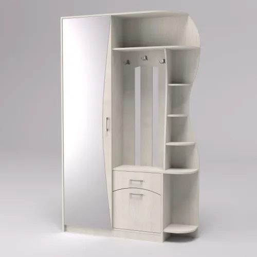 Прихожая Соло-9, Дуб Шамони Светлый, 1300/400/2100