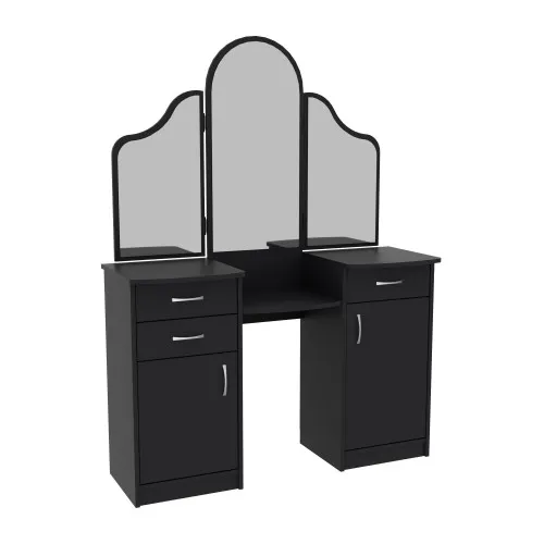 Стол туалетный Трюмо Диана, Антрацит, 1200/420/1630