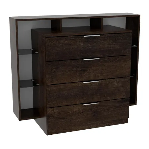 Комод Кристал, Дуб Конкордия, 1200/450/1000