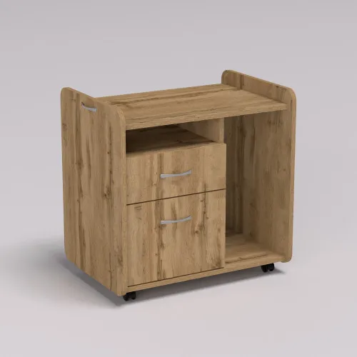 Тумба офисная ТМО-2, Дуб Аппалачи, 650/450/650