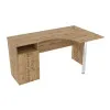 Стол угловой ОСК-2, Дуб Аппалачи, 1500/900/760