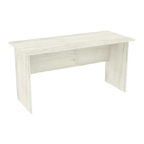Стол офисный СП, Дуб Крафт Белый, 1500/650/760