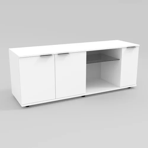 Тумба TV Ketrin К-10, Білий, 1400/425/530