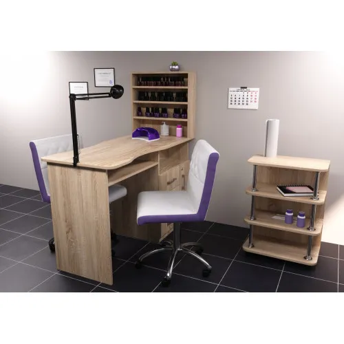 Тумба мобільна ТМ-3, Дуб Сонома, 500/300/700