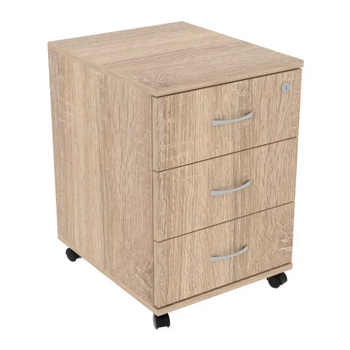 Тумба офисная ТМ-2, Дуб Сонома, 400/480/590