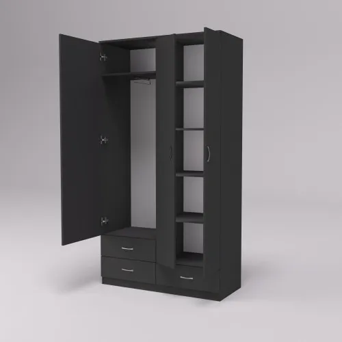 Прихожая ГКШ-8, Антрацит, 1120/480/2100