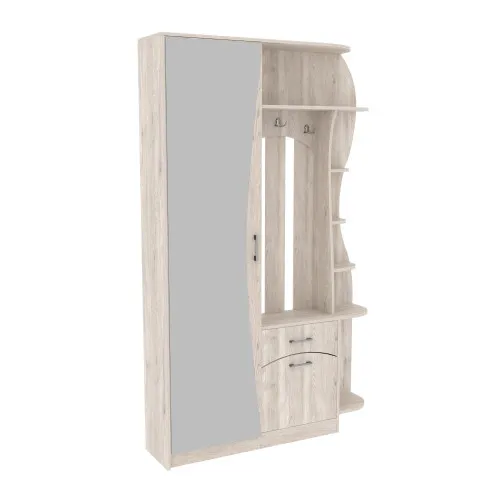 Прихожая Соло-9, Самоа Дымчатый, 1300/400/2100