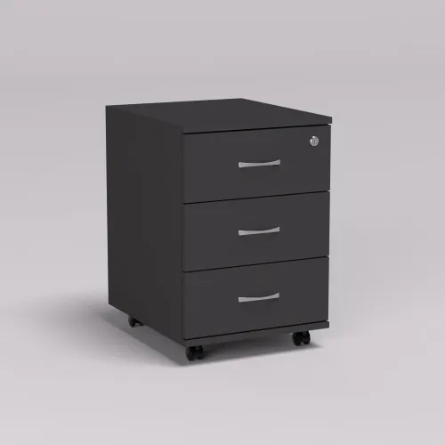 Тумба офисная ТМ-2, Антрацит, 400/480/590