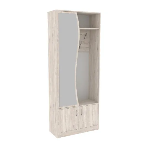 Прихожая ГКШ-3, Самоа Дымчатый, 840/350/2100