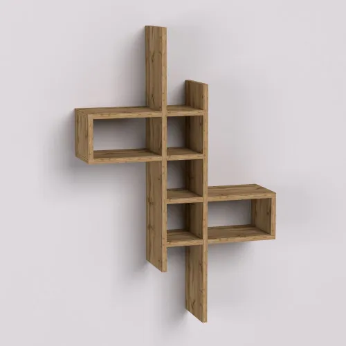 Полка навесная П-2, Дуб Аппалачи, 630/180/960