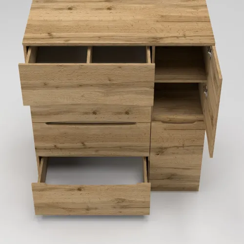 Комод Дельта №2, Дуб Аппалачі, 1090/610/1200