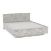 Кровать Кристалл №2 двуспальная, Бетон, 2035х1432х850
