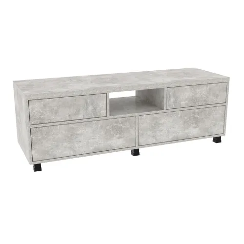 Тумба TV №3, Бетон, 1400/450/475