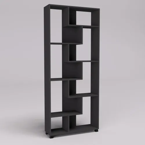 Стеллаж ОС-4, Антрацит, 800/250/1900