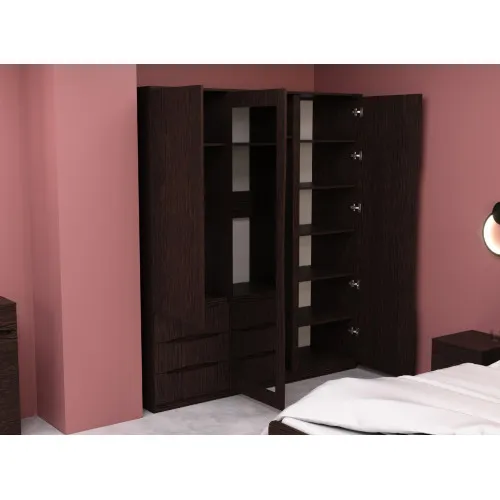 Шкаф Дельта 2, Венге Магия, 1800х550х2100