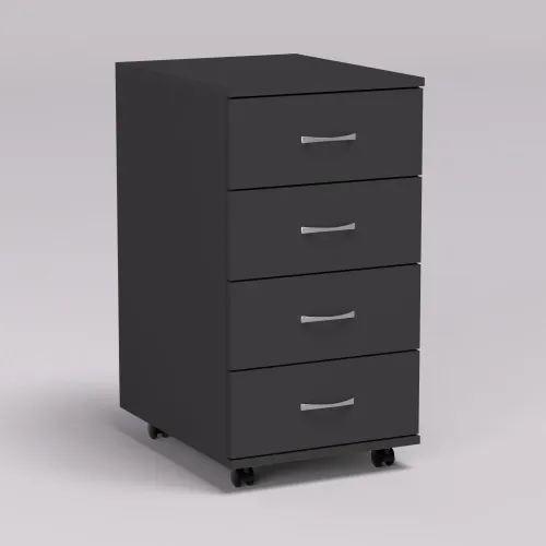 Тумба офисная ТМ-1, Антрацит, 400/520/750