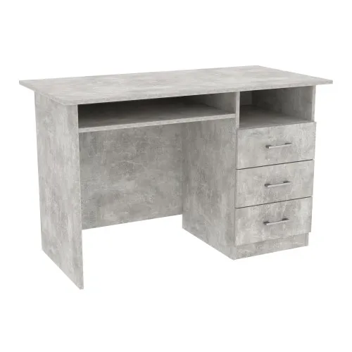 Стол офисный ОСП-2, Бетон, 1200/600/760