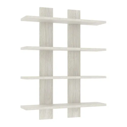 Полка навесная П-4, Дуб Шамони Светлый, 600/120/800