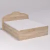 Кровать Диана двуспальная с 2-мя ящиками, Дуб Сонома, 2048х1810х1030