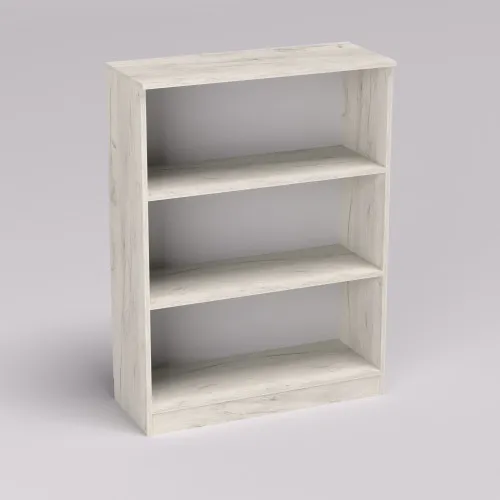 Стеллаж ОСМ-1, Дуб Крафт Белый, 800/320/1080