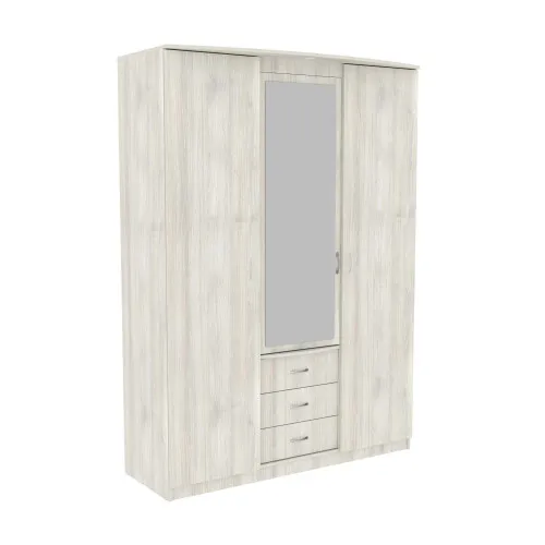Шкаф Диана, Дуб Шамони Светлый, 1500х650х2100