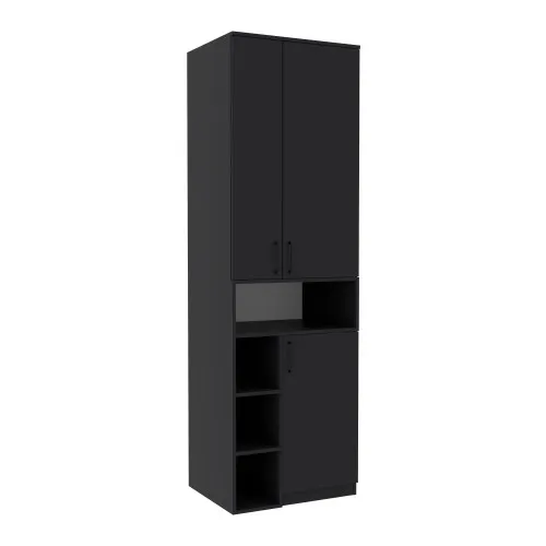 Шкаф для одежды Tetris Т-2, Антрацит, 650/520/2100