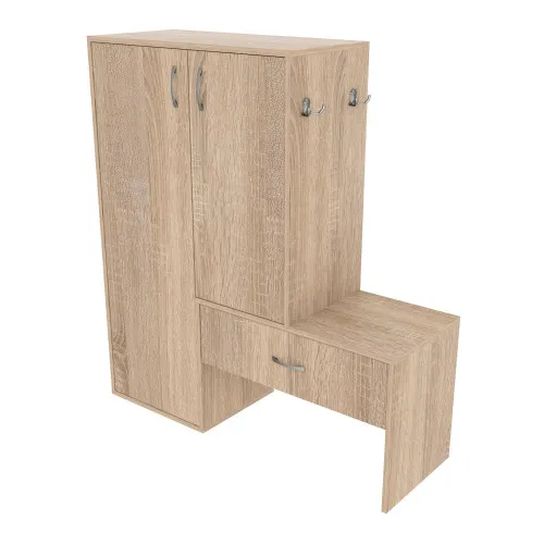 Тумба для обуви №6, Дуб Сонома, 1100/360/1200