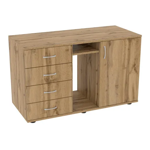 Тумба офисная Лидер, Дуб Аппалачи, 1100/480/650