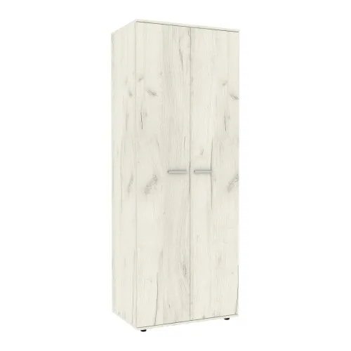 Шкаф для одежды Hugo H-1, Дуб Крафт Белый, 800/520/2120