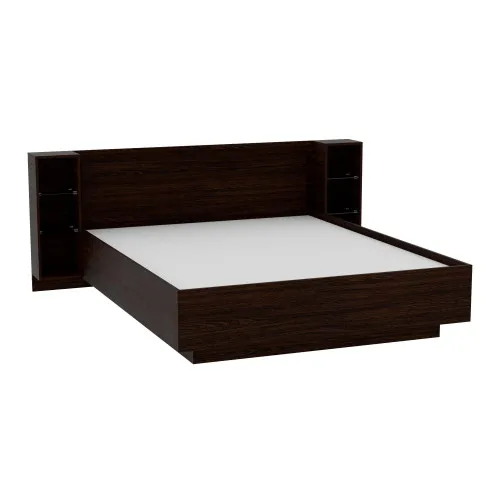 Кровать Кристалл №1 двуспальная, Венге Магия, 2035х1976х850