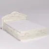 Кровать Диана двуспальная, Дуб Крафт Белый, 2048х1610х1030