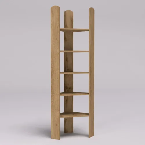 Стеллаж ОС-5 угловой, Дуб Аппалачи, 500/500/2000