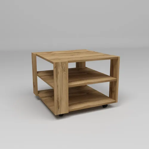 Стіл журнальний Квант №4, Дуб Аппалачі, 600/600/450