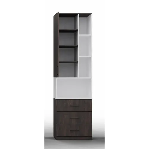 Шкаф для одежды Tetris Т-4, Дуб Конкордия, 600/520/2100