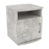 Тумба прикроватная V-2, Бетон, 350/350/450