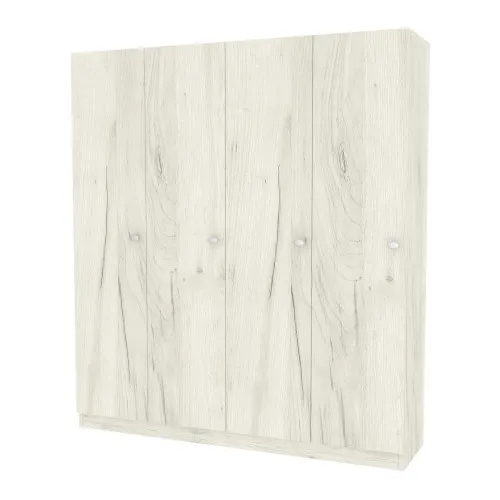 Шкаф секционный для раздевалки ШС-2, Дуб Крафт Белый, 1200/318/1350