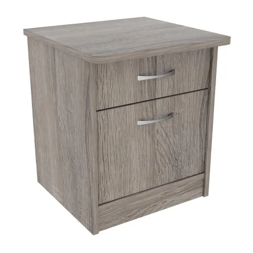 Тумба прикроватная Диана, Дуб Сонома Трюфель, 400/400/470