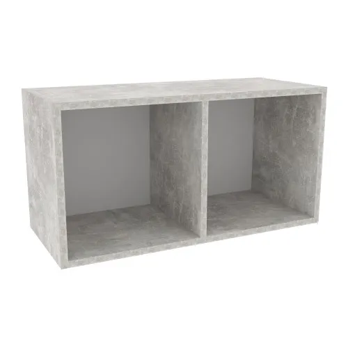 Полка навесная К-15, Бетон, 700/300/360