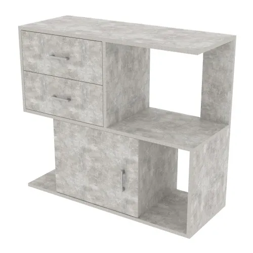 Тумба для салона TS-3, Бетон, 900/350/800