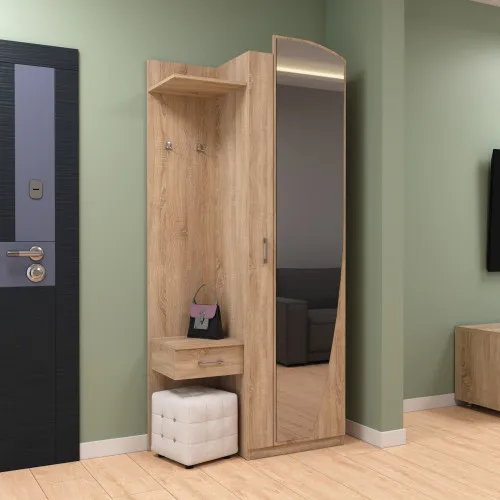 Прихожая Соло-1, Дуб Сонома, 1000/400/2140