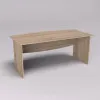 Стол офисный Лидер, Дуб Сонома, 1800/900/760