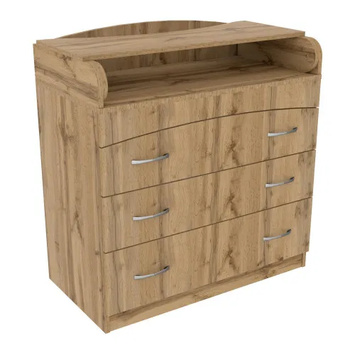 Комод пеленальный №2, Дуб Аппалачи, 864/465/916