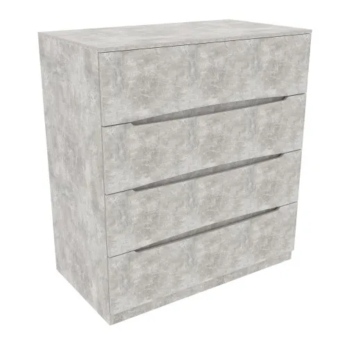 Комод Дельта №1, Бетон, 1090/610/1200