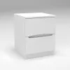 Тумба прикроватная Дельта, Белый, 400/400/500