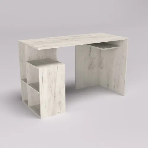 Стол письменный СП-1 №1, Дуб Крафт Белый, 1200/550/760