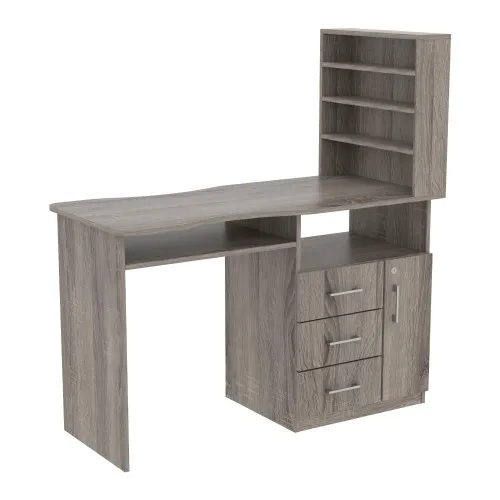 Стол маникюрный СМ-1, Дуб Сонома Трюфель, 1230/550/1264