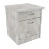 Тумба прикроватная Диана, Бетон, 400/400/470