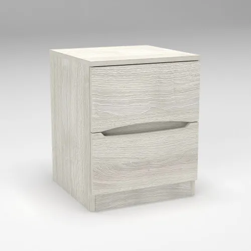 Тумба прикроватная Дельта, Дуб Шамони Светлый, 400/400/500