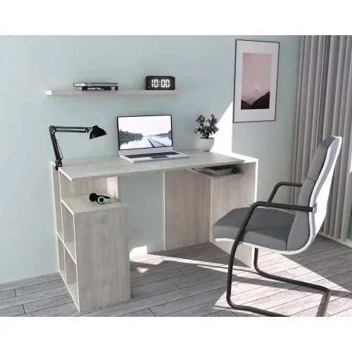 Стол письменный СП-1 №1, Дуб Шамони Светлый, 1200/550/760